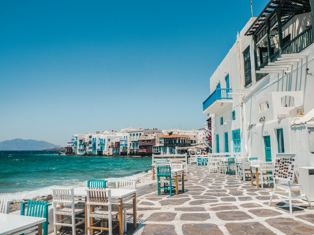 Paysage de Mykonos