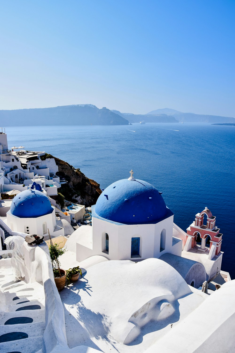 Paysage de Santorin